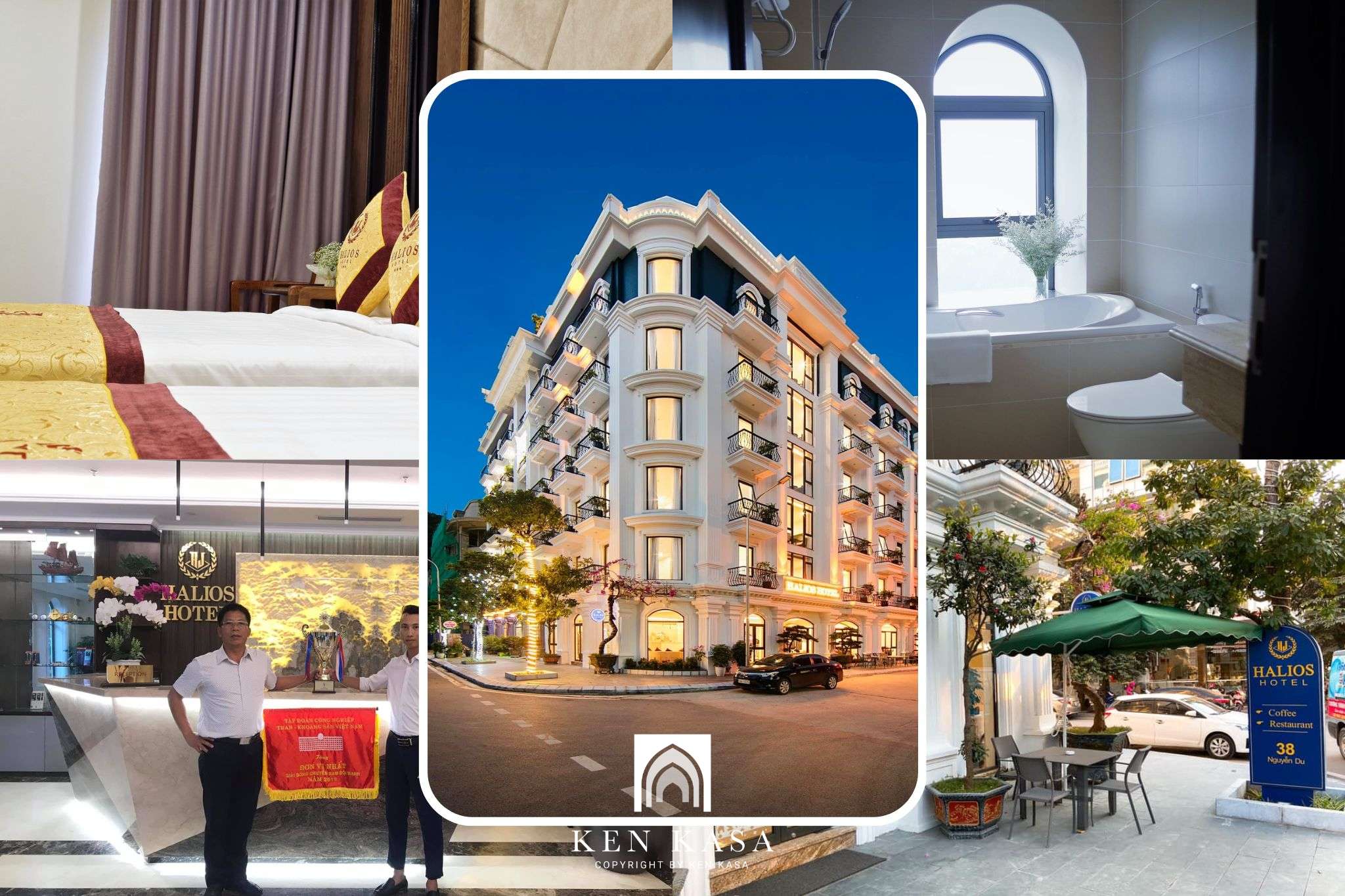Review Halios Ha Long Hotel - “Biệt thự” 3 sao với phong cách thiết kế hiện đại, sang trọng